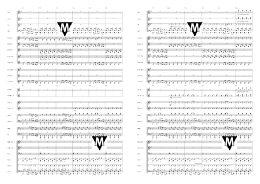 The Count of Monte Cristo Concert Band scores gallery preview page 19