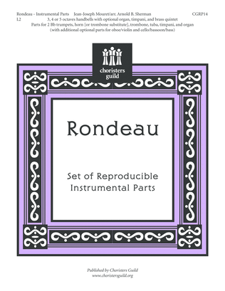 Rondeau - Reproducible Instrumental Parts