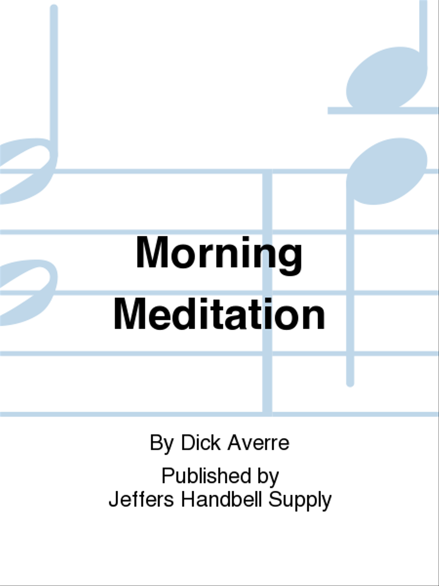 Morning Meditation Morning Meditation 3-Octaves scores gallery preview page 1