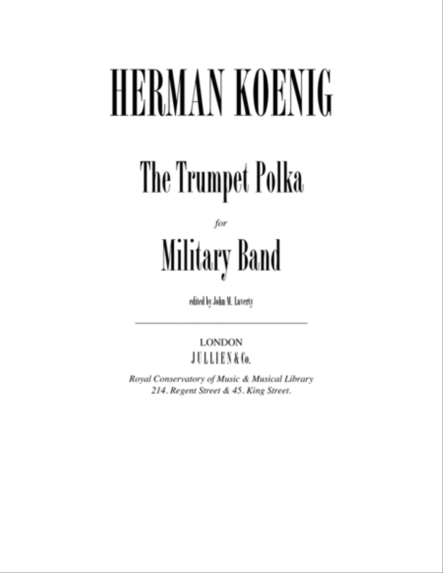 The Trumpet Polka Concert Band scores gallery preview page 2