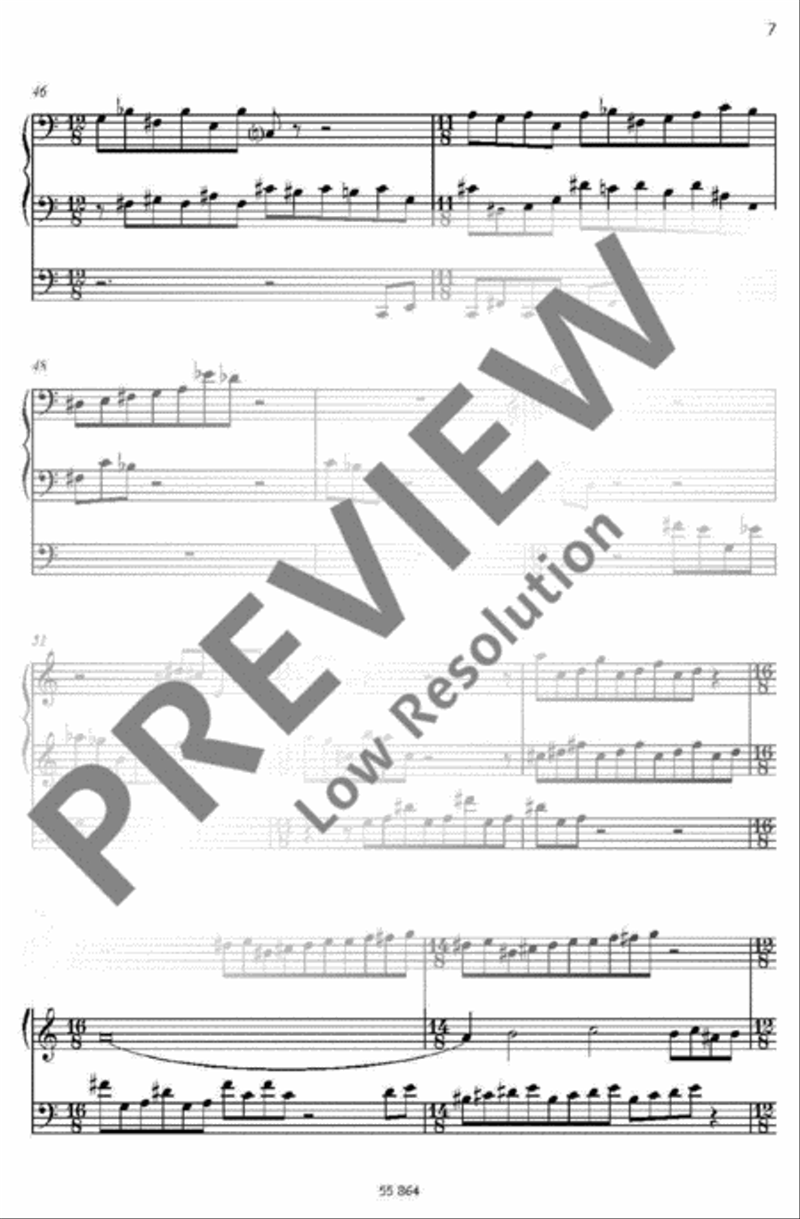 Sonate en trio No. 3 Sonate en trio No. 3 Organ scores gallery preview page 6