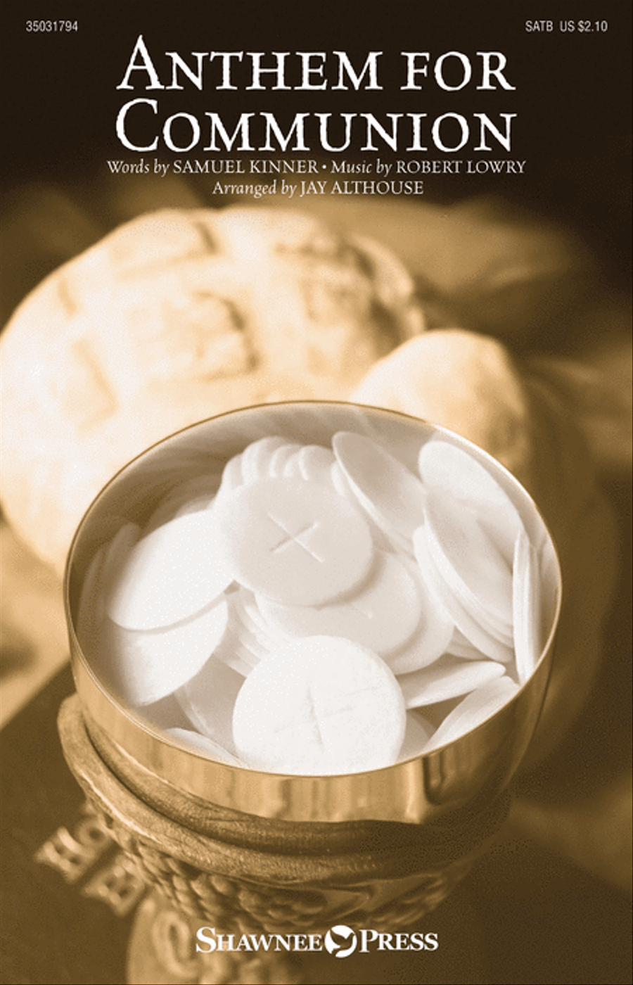 Anthem for Communion Anthem for Communion 4-Part scores gallery preview page 1