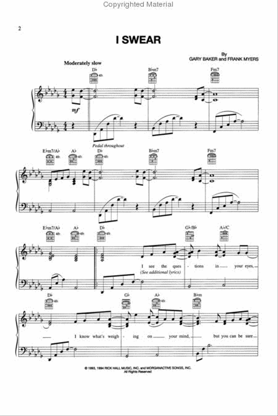 I Swear Small Ensemble scores gallery preview page 2