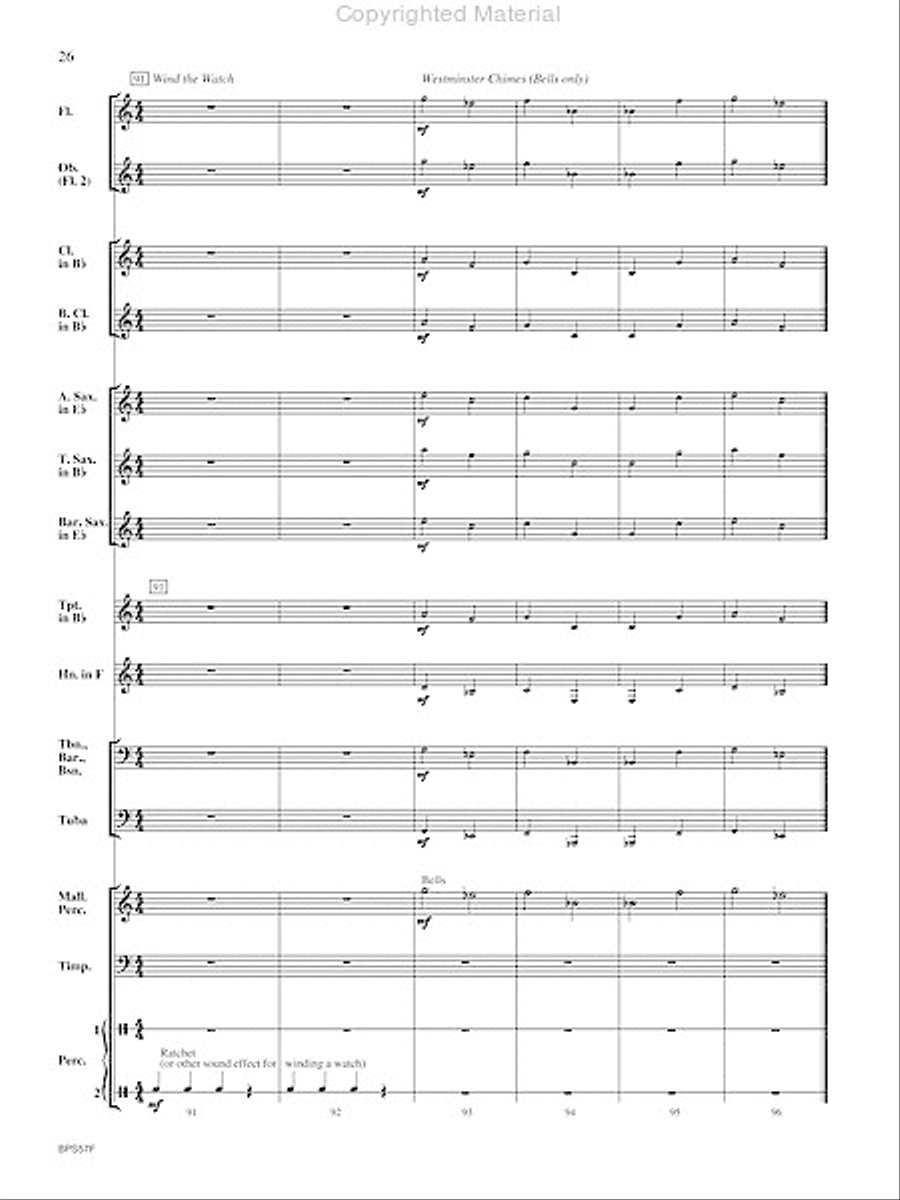 Aunt Rhodie's Diet Aunt Rhodie's Diet Concert Band scores gallery preview page 27