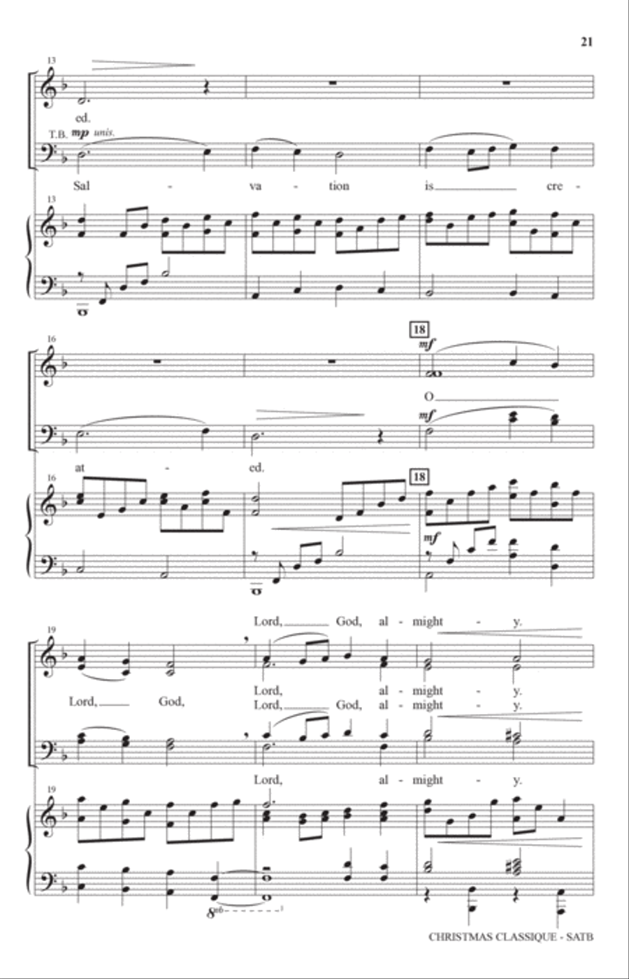 Christmas Classique 4-Part scores gallery preview page 19