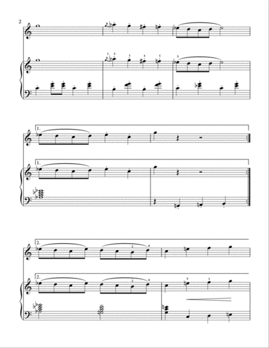 If I Were A Rich Man String Duet scores gallery preview page 3