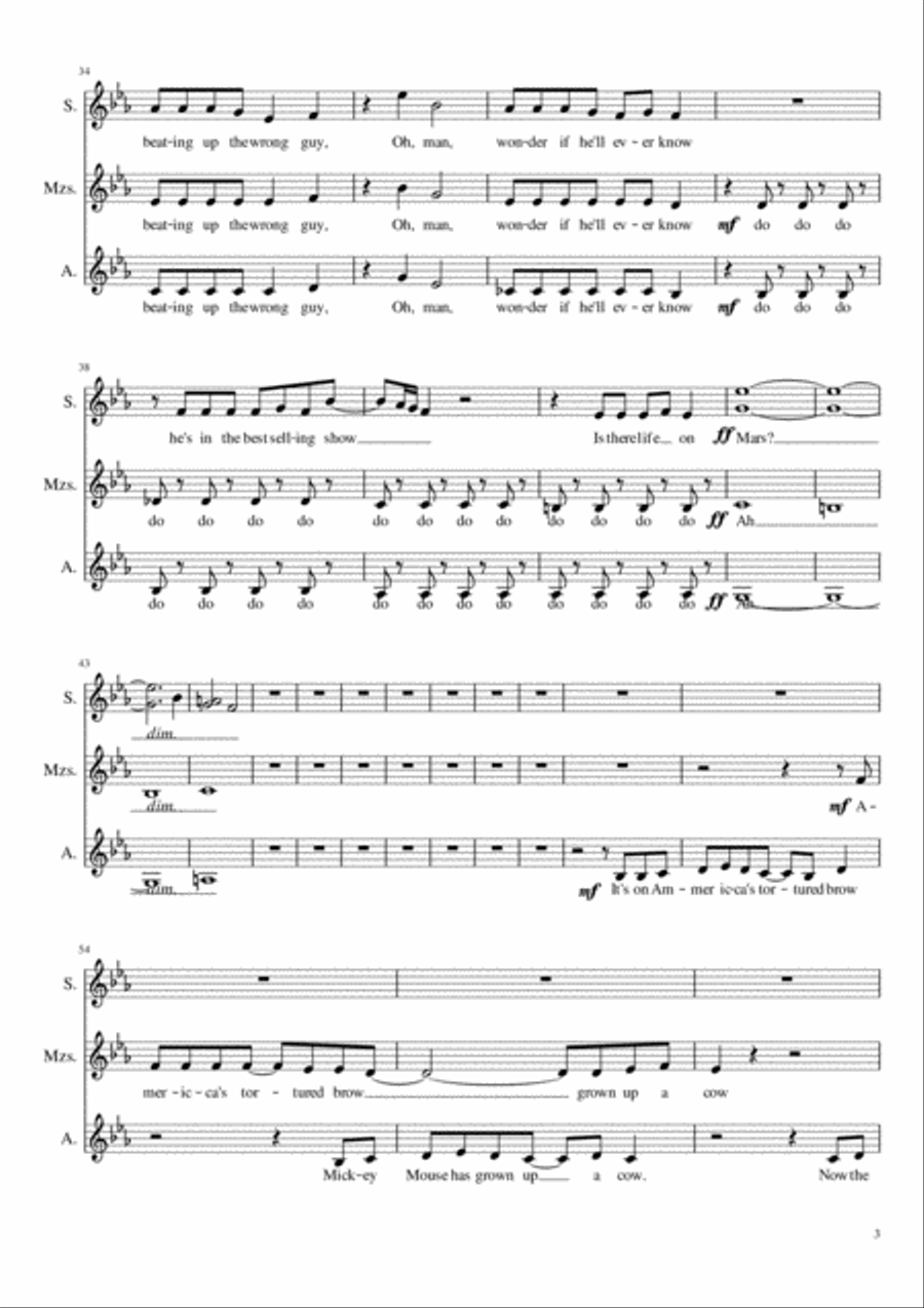 Life On Mars SSA scores gallery preview page 3