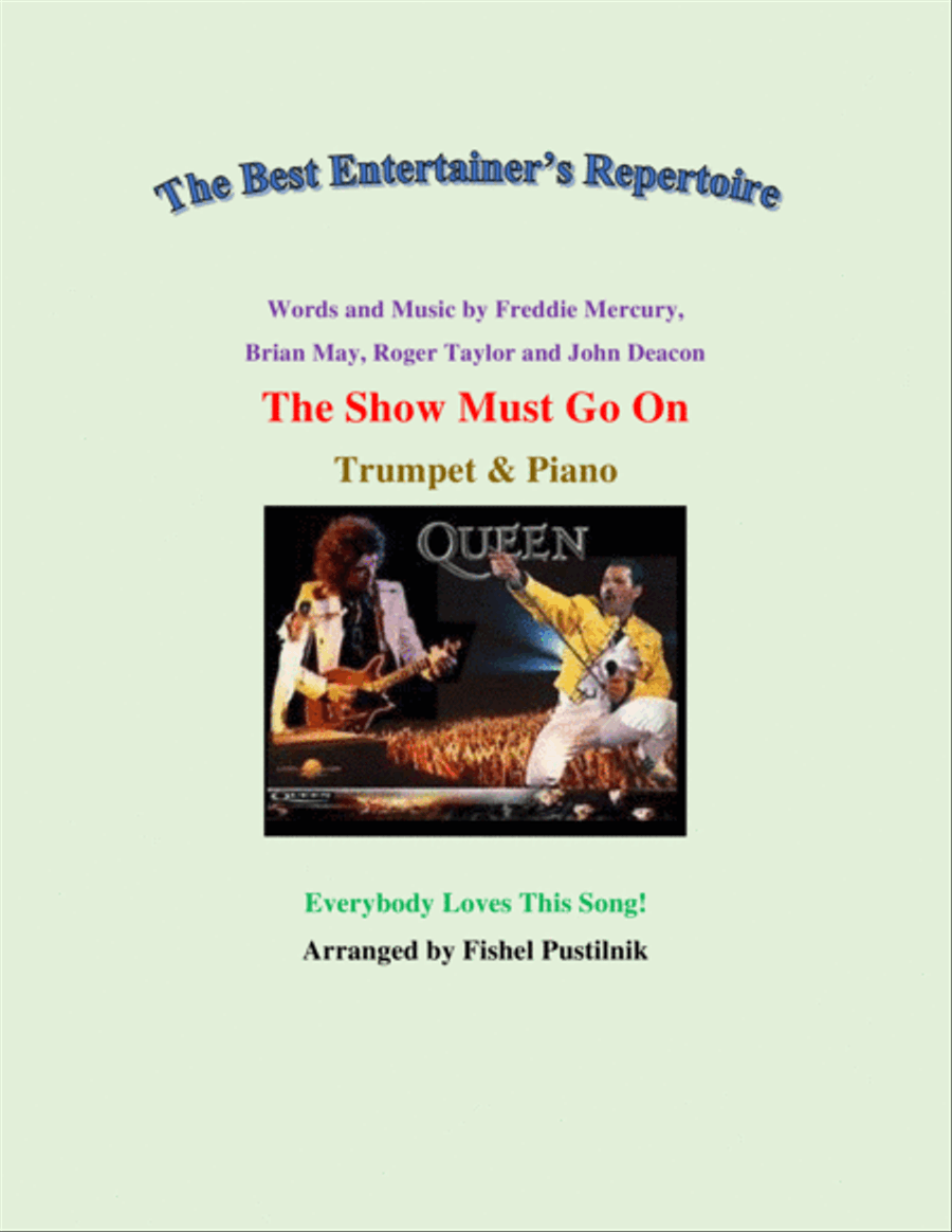 The Show Must Go On Trumpet Solo scores gallery preview page 1