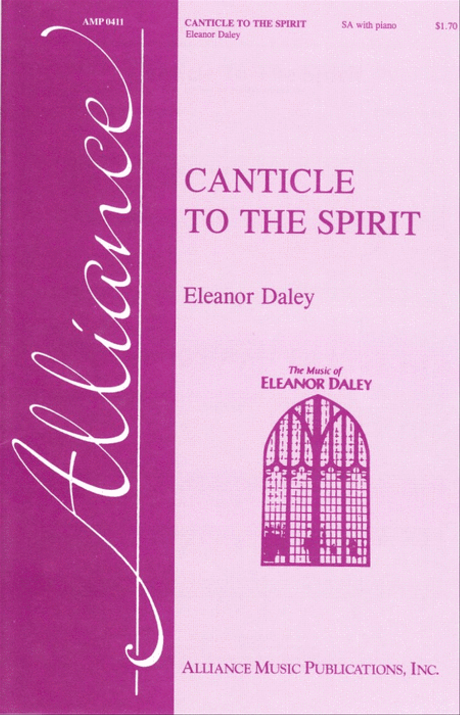 Canticle to the Spirit SA scores gallery preview page 1
