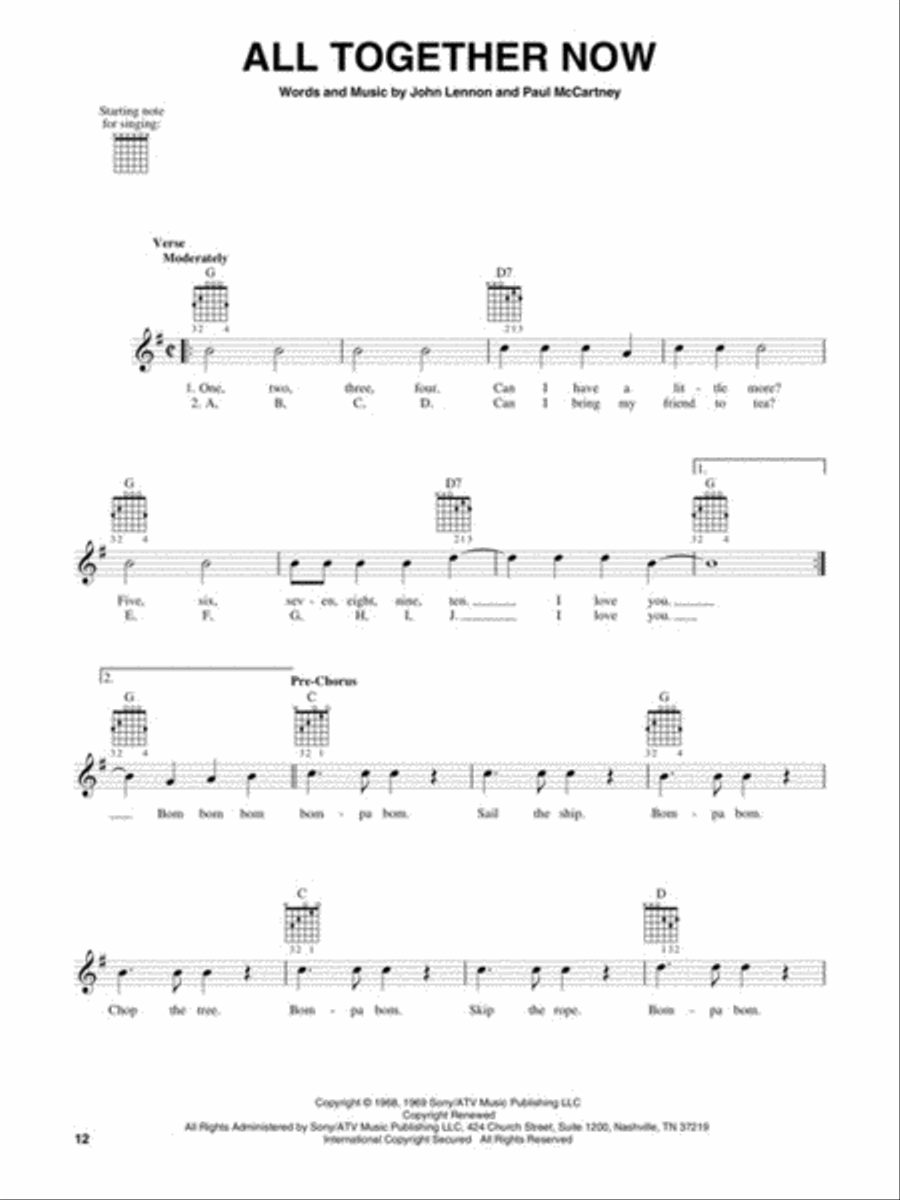 The Beatles Complete - Easy Guitar Easy Guitar scores gallery preview page 4