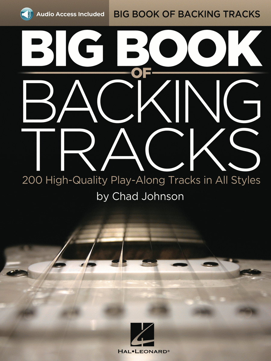 Big Book of Backing Tracks Electric Guitar scores gallery preview page 1