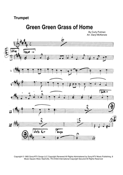 Green Green Grass Of Home
