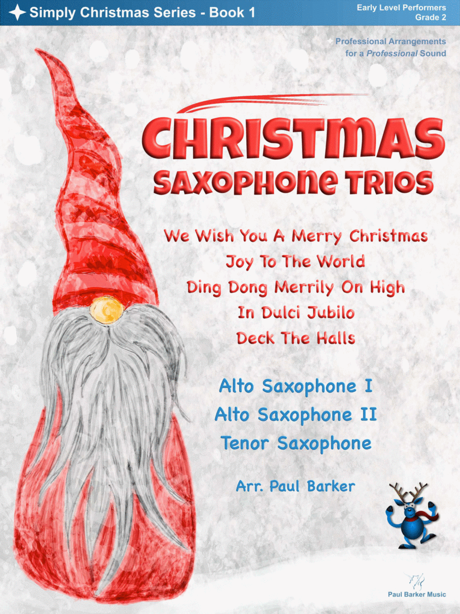 Christmas Saxophone Trios - Book 1 image number null