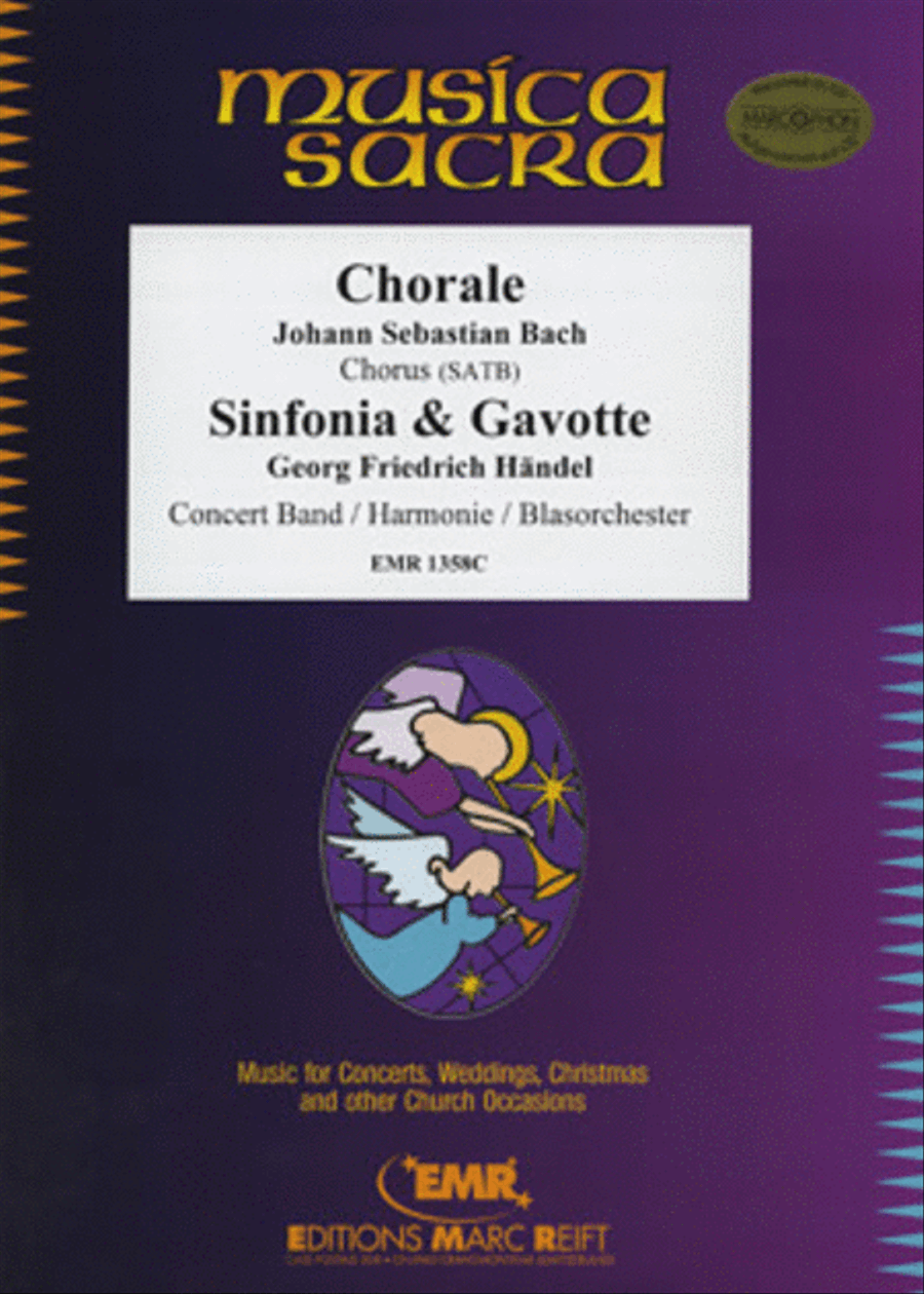 Chorale / Sinfonia & Gavotte 4-Part scores gallery preview page 1