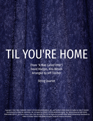 Book cover for Til You're Home