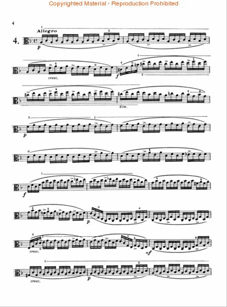 36 Elementary and Progressive Studies Viola scores gallery preview page 3