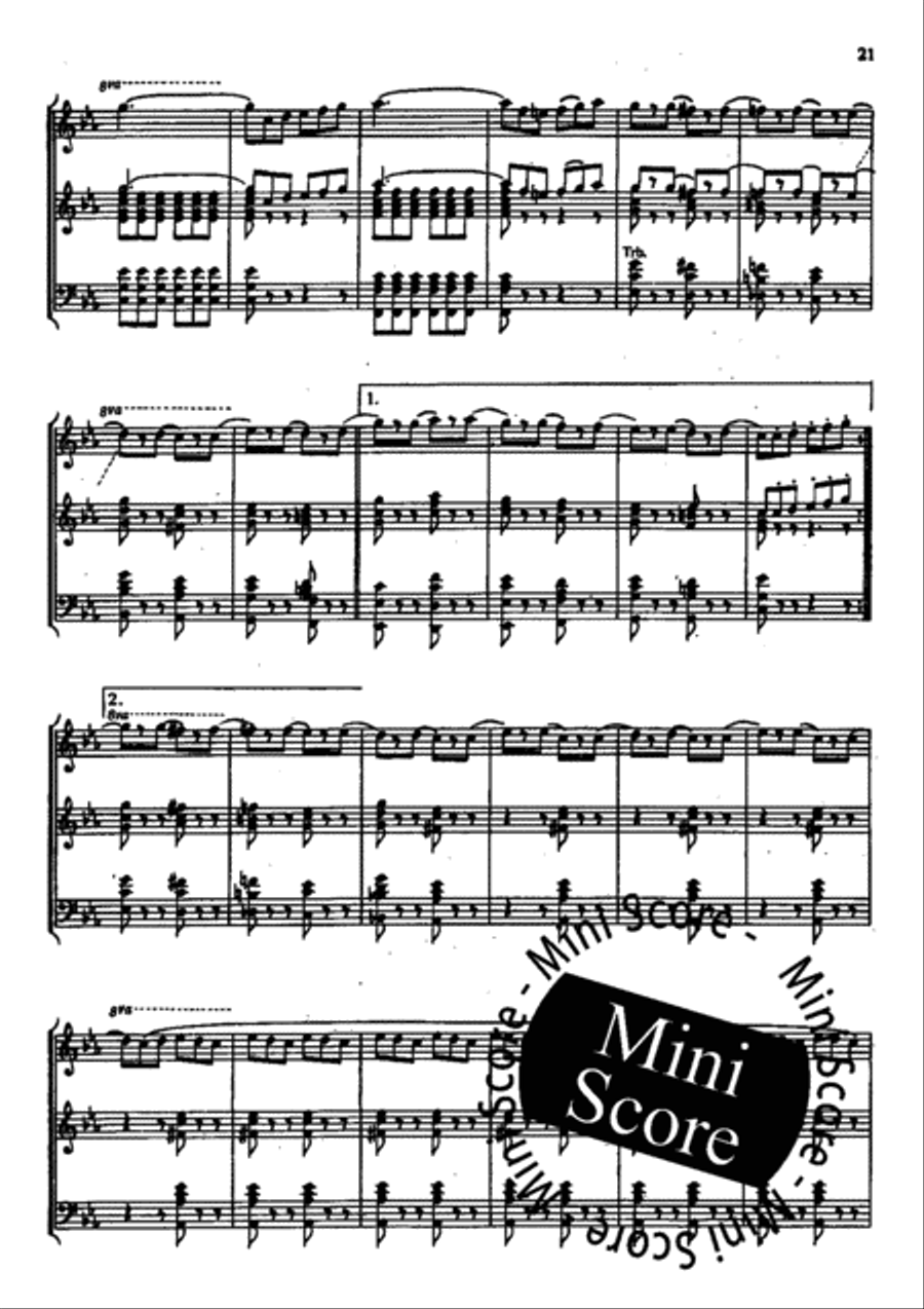 Capriccio Italien Capriccio Italien Concert Band scores gallery preview page 24