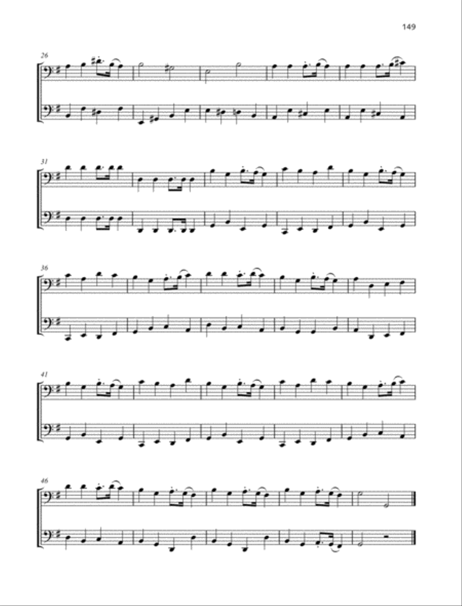 3 Easy Jazz Duets Cello scores gallery preview page 3
