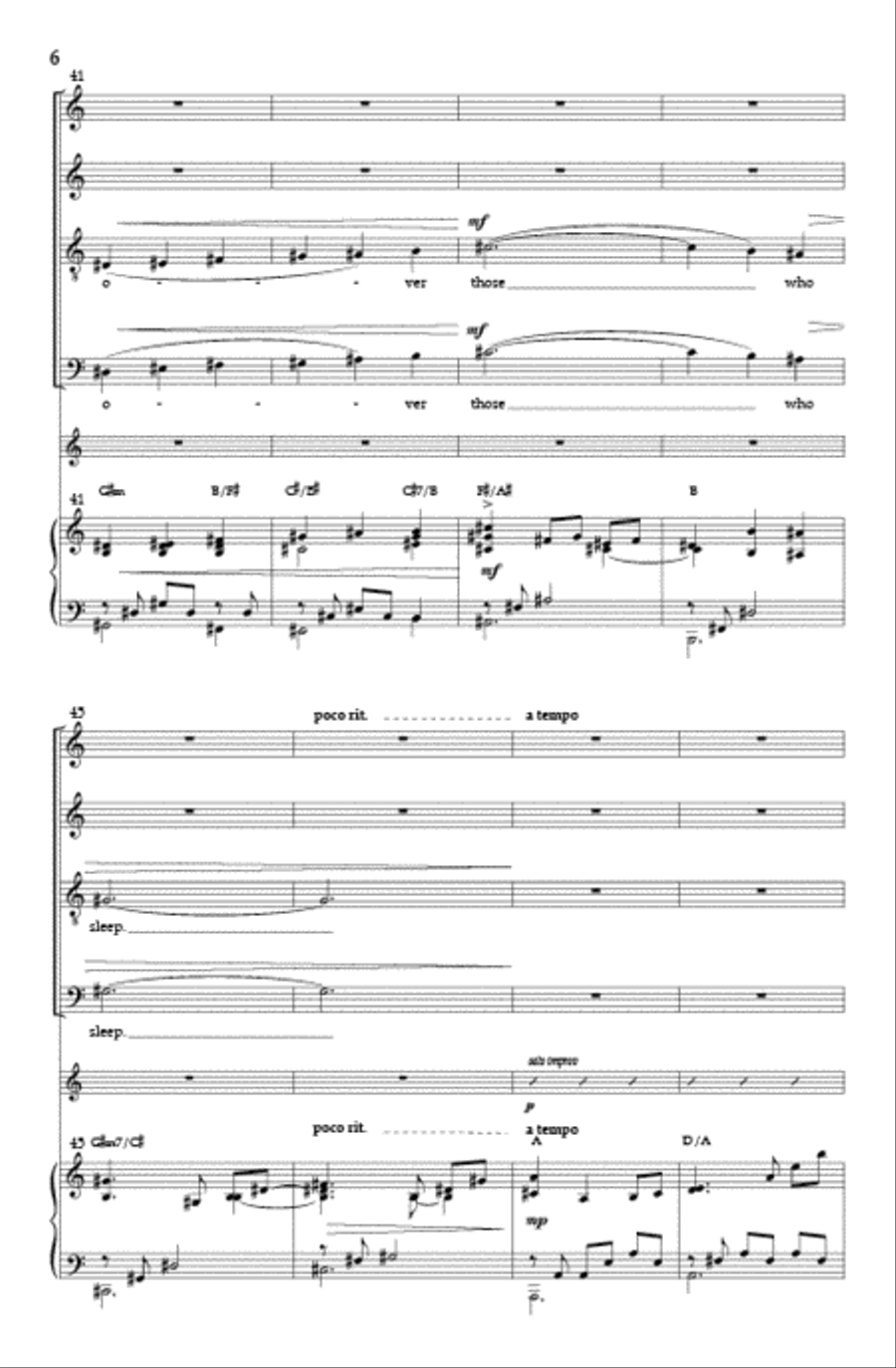 Evening Prayer Divisi scores gallery preview page 5