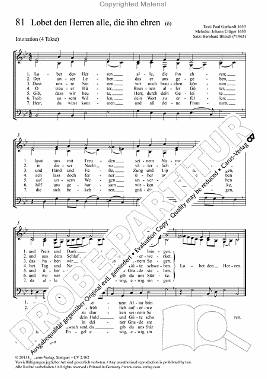 Chorbuch Gotteslob SAM 3-Part scores gallery preview page 6