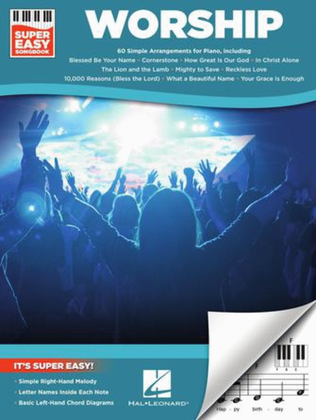 Book cover for Worship – Super Easy Songbook