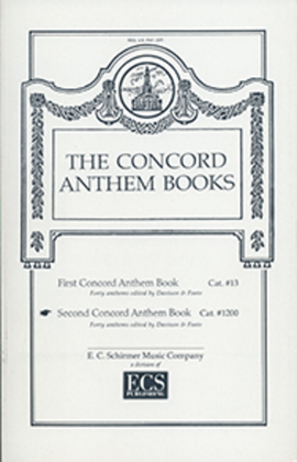 Book cover for Concord Anthem Book, Book 2