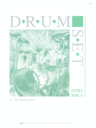 Book cover for Drum Set - Etudes, Book 2
