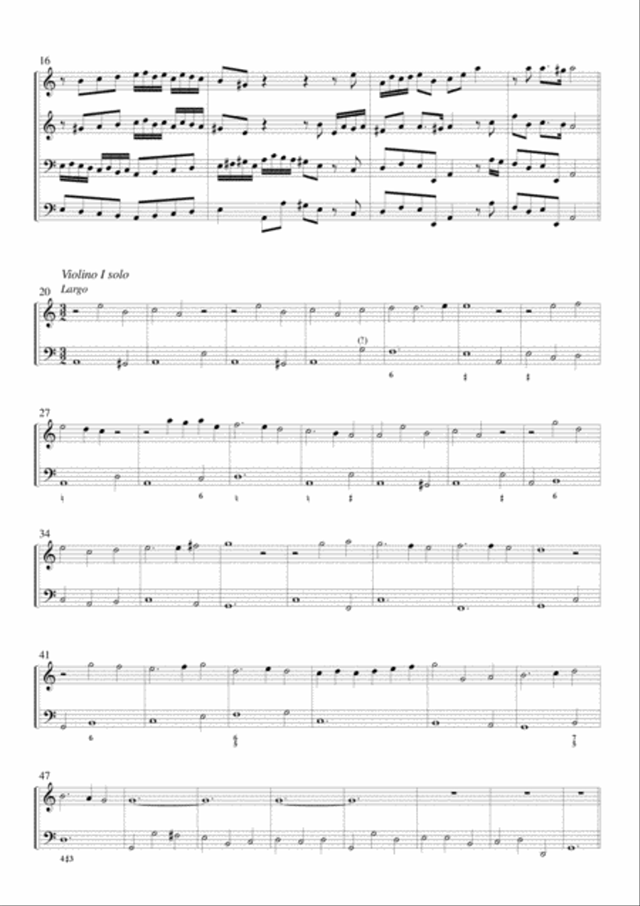 Isabella Leonarda, Sonata op.16 n.7 in a minor Small Ensemble scores gallery preview page 3