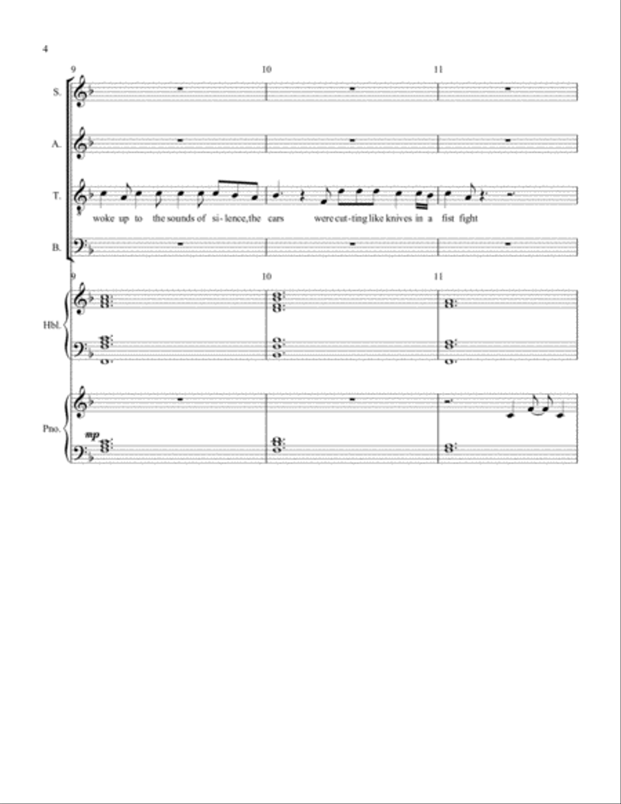 Carry On 4-Part scores gallery preview page 4
