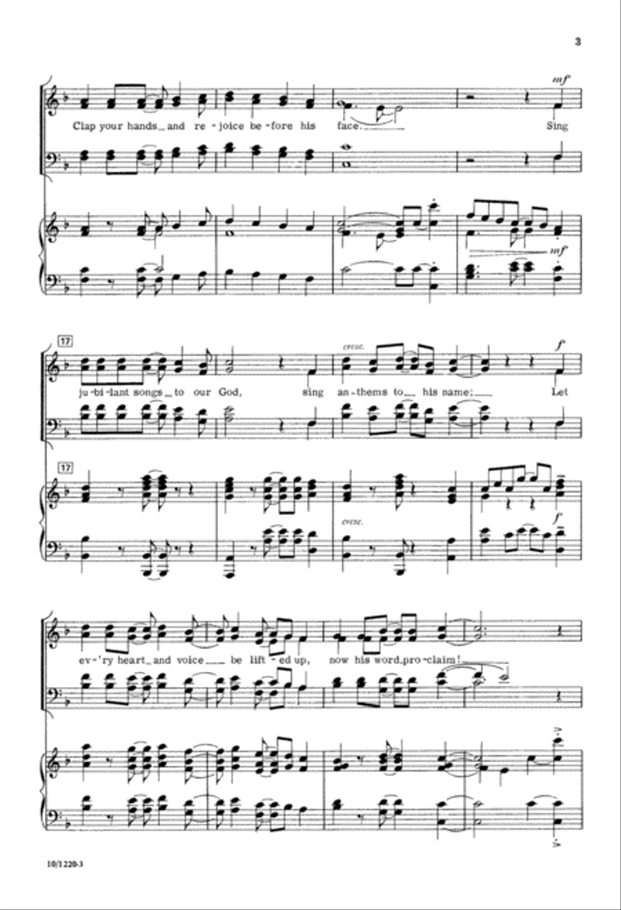 Psalms of Praise Psalms of Praise 4-Part scores gallery preview page 3