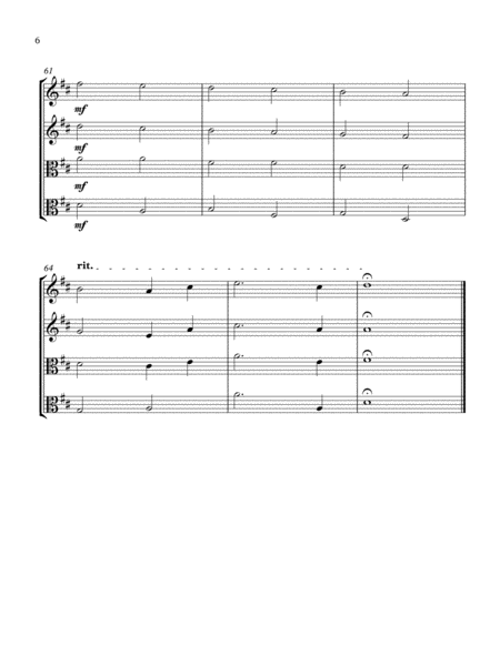 Canon In D Wedding Viola Quartet image number null