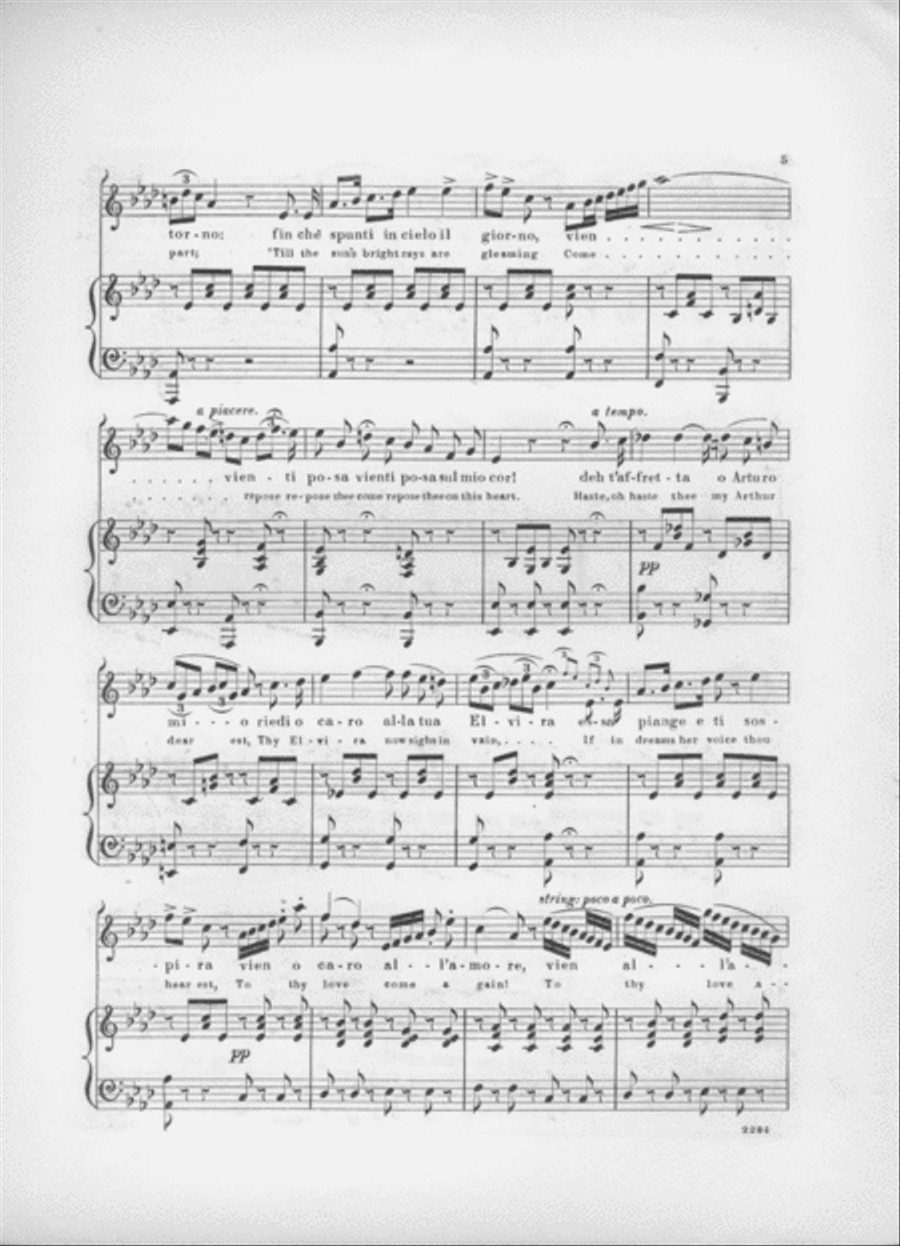 Qui La Voce. It was her in Accents Sweetest Voice scores gallery preview page 5