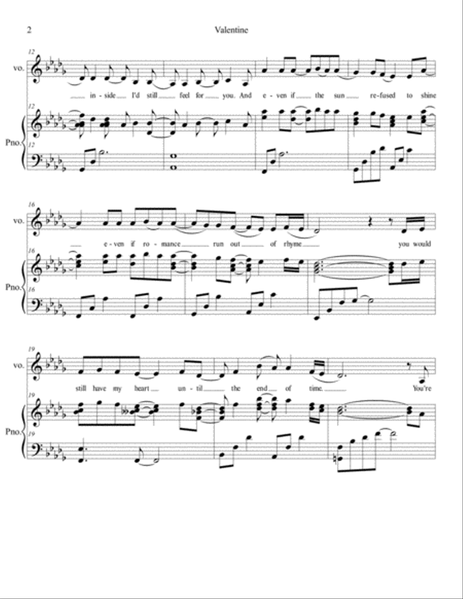 Valentine Voice scores gallery preview page 2