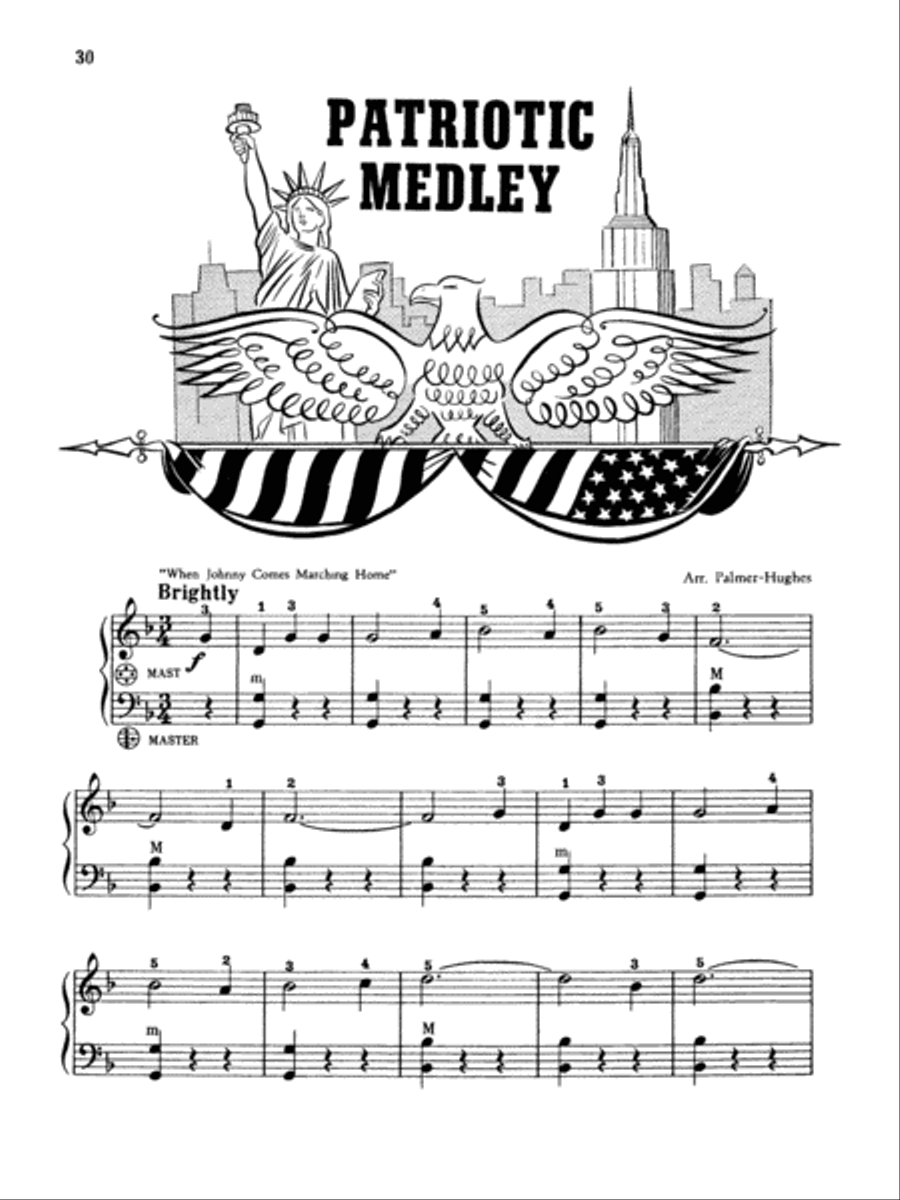 Palmer-Hughes Accordion Course Recital Book, Book 2 Accordion scores gallery preview page 8