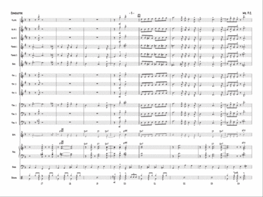 Mr. P.C. Jazz Ensemble scores gallery preview page 4