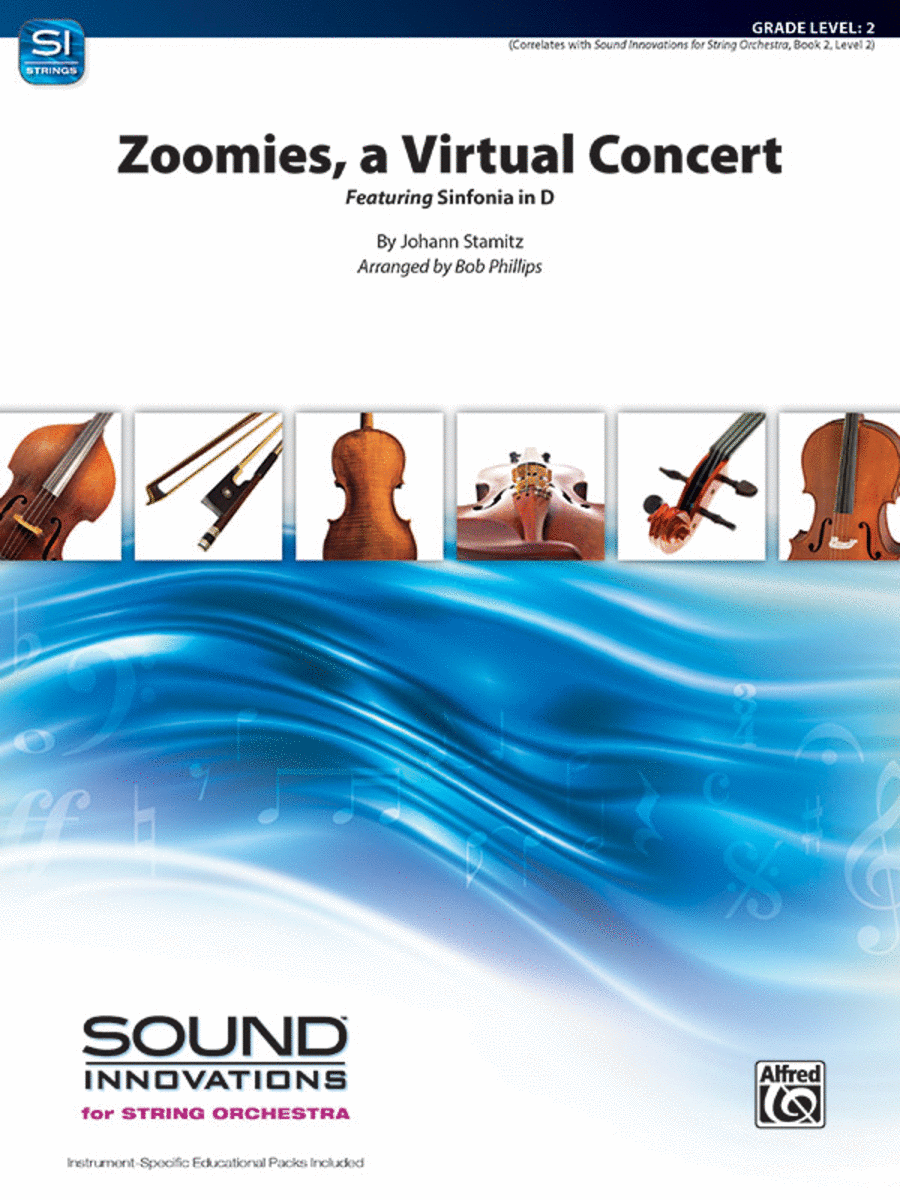 Zoomies, a Virtual Concert String Orchestra scores gallery preview page 1