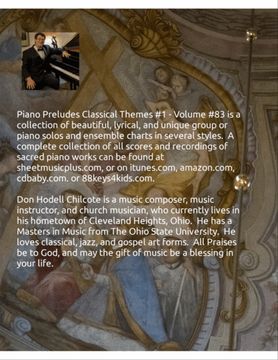 Piano Preludes - Classical Themes #1 - Volume #83 Piano, Vocal, Guitar scores gallery preview page 2