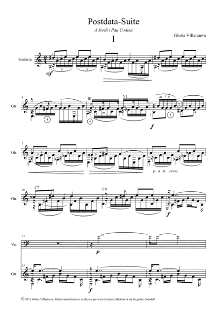 Post data Post data String Duet scores gallery preview page 5