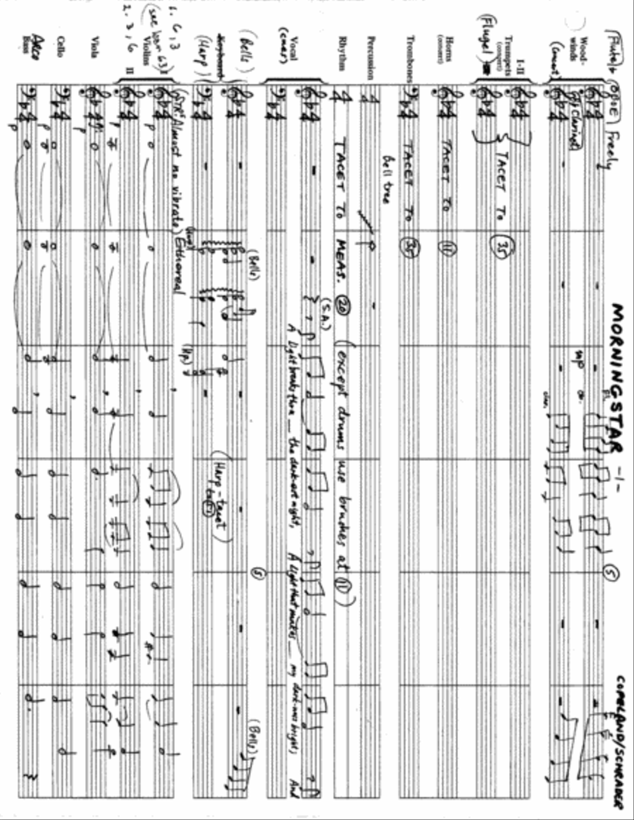 Morningstar Choir scores gallery preview page 1
