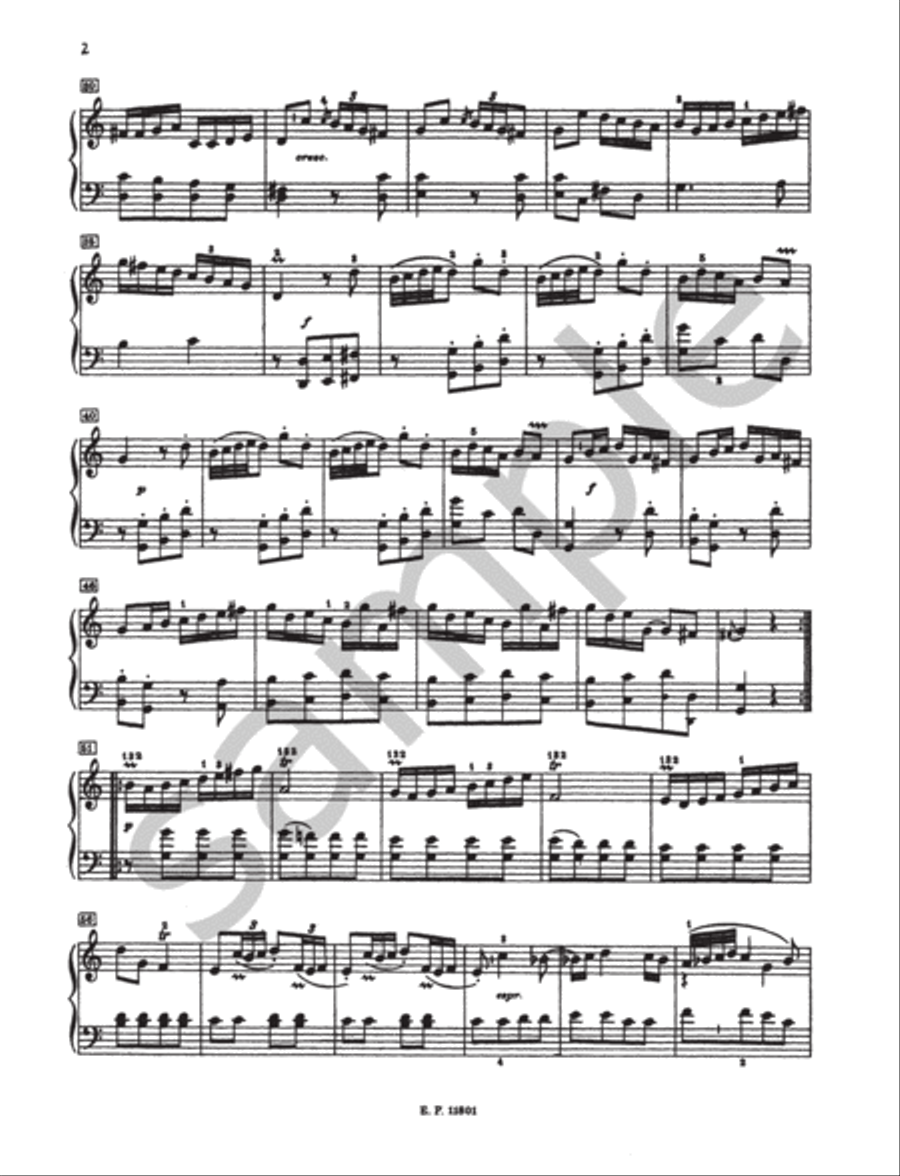 Piano Sonatas in 3 volumes - Volume 1 Harpsichord scores gallery preview page 6