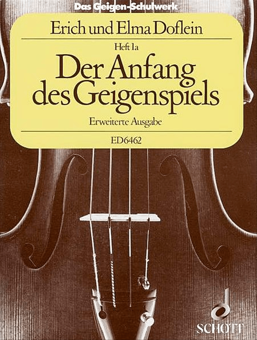 Doflein Violin Method 1a 1973 Vers Violin - Sheet Music