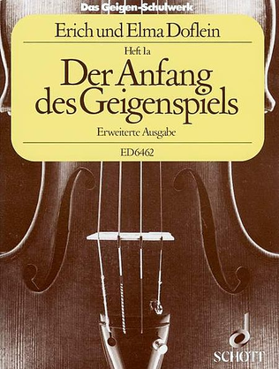 Book cover for Doflein Violin Method 1a 1973 Vers