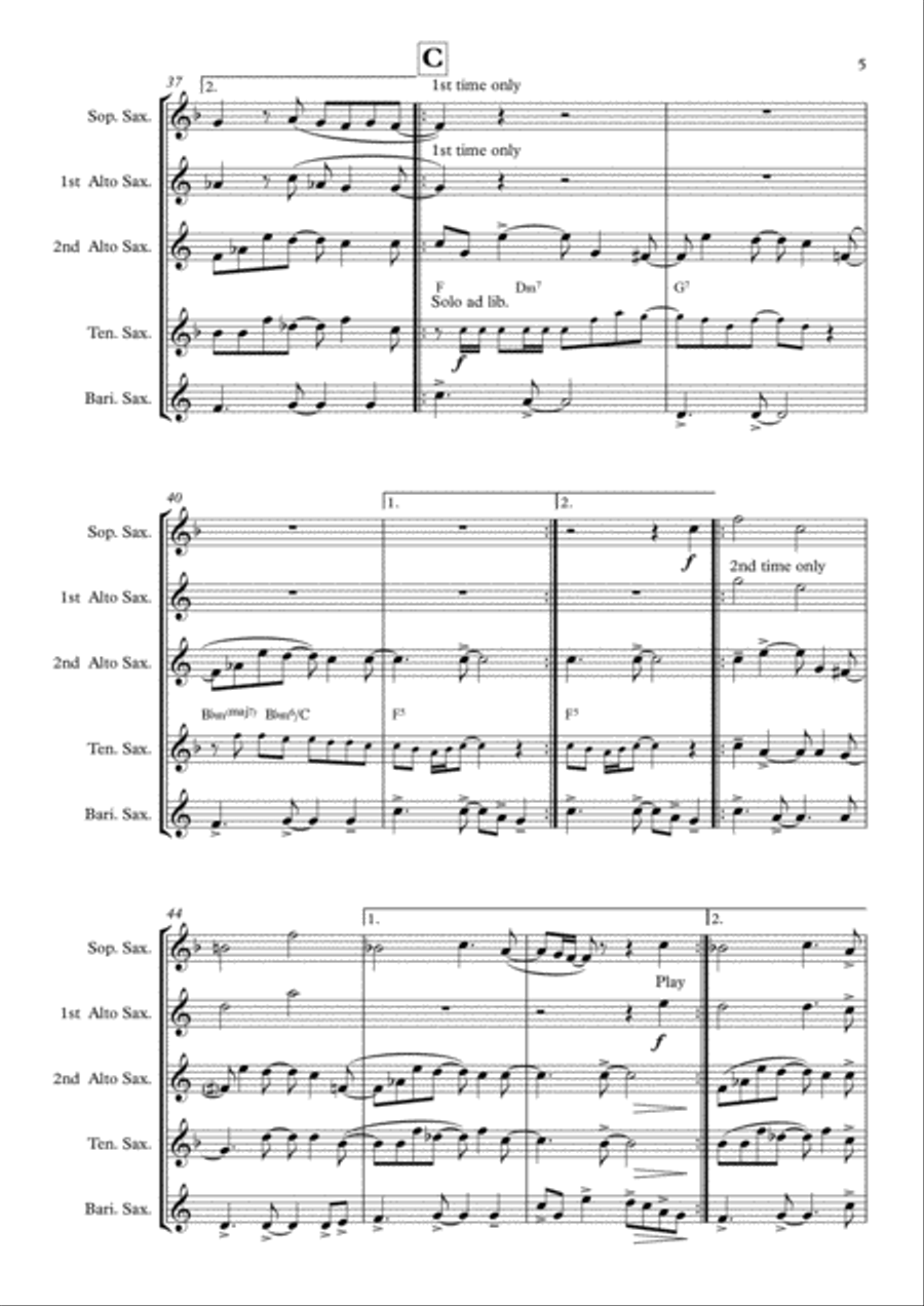 Everything Woodwind Quintet scores gallery preview page 5