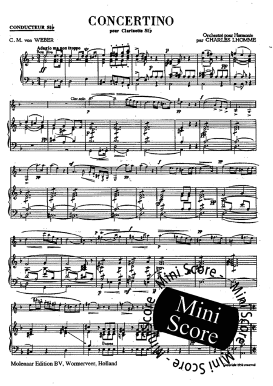 Concertino Opus 26 Concertino Opus 26 Concert Band scores gallery preview page 35