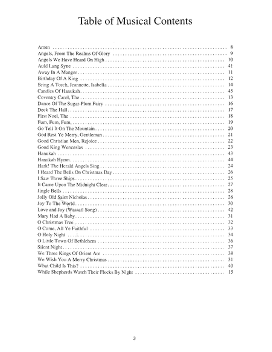 Christmas Songs for Harmonica Harmonica scores gallery preview page 4