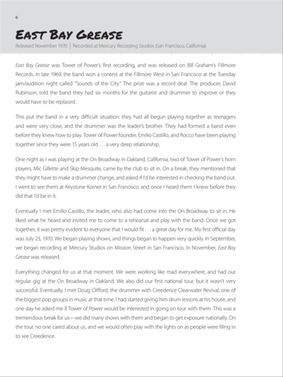 David Garibaldi -- Off the Record Percussion scores gallery preview page 4