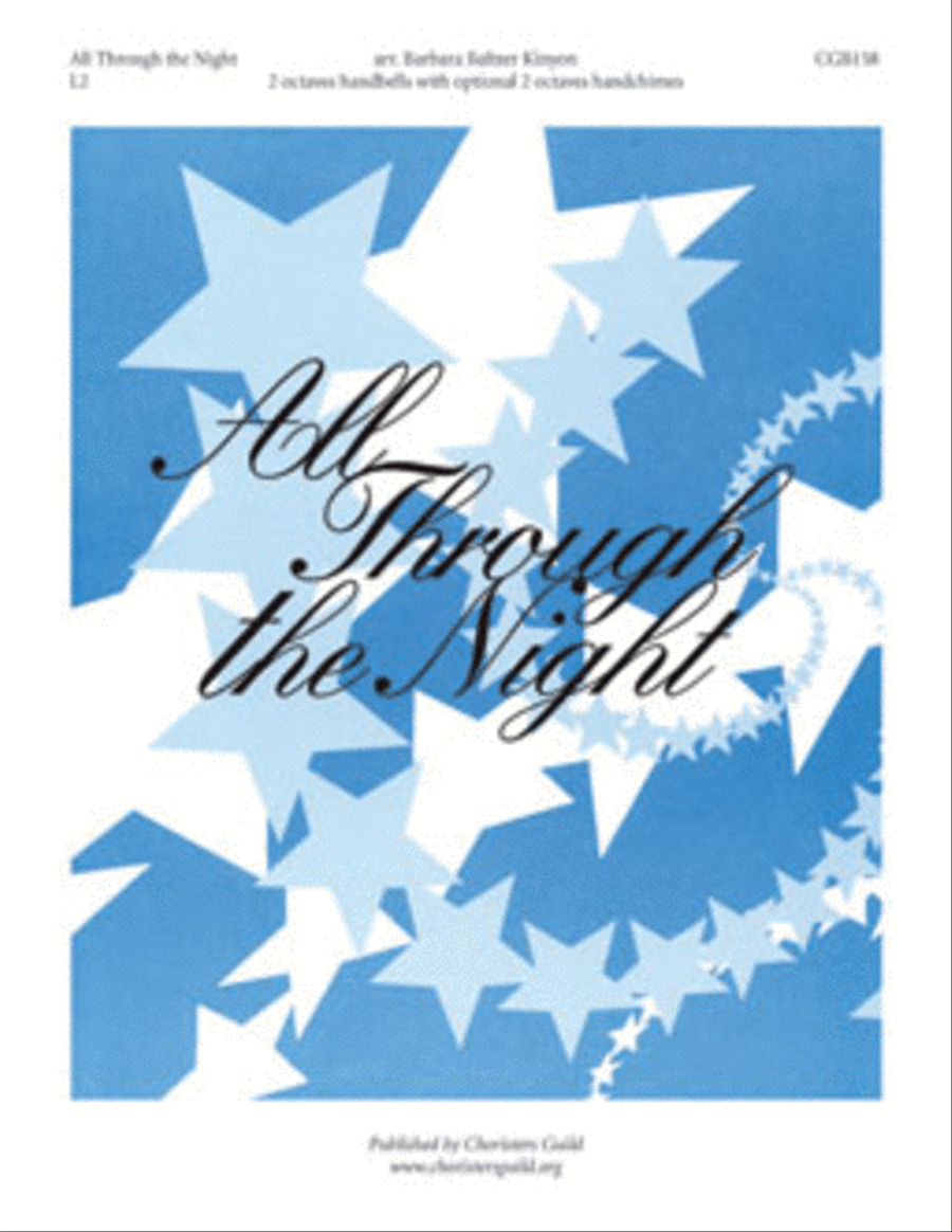 All Through the Night Handbell Choir scores gallery preview page 1