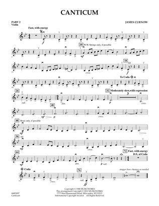 Canticum - Pt.2 - Violin