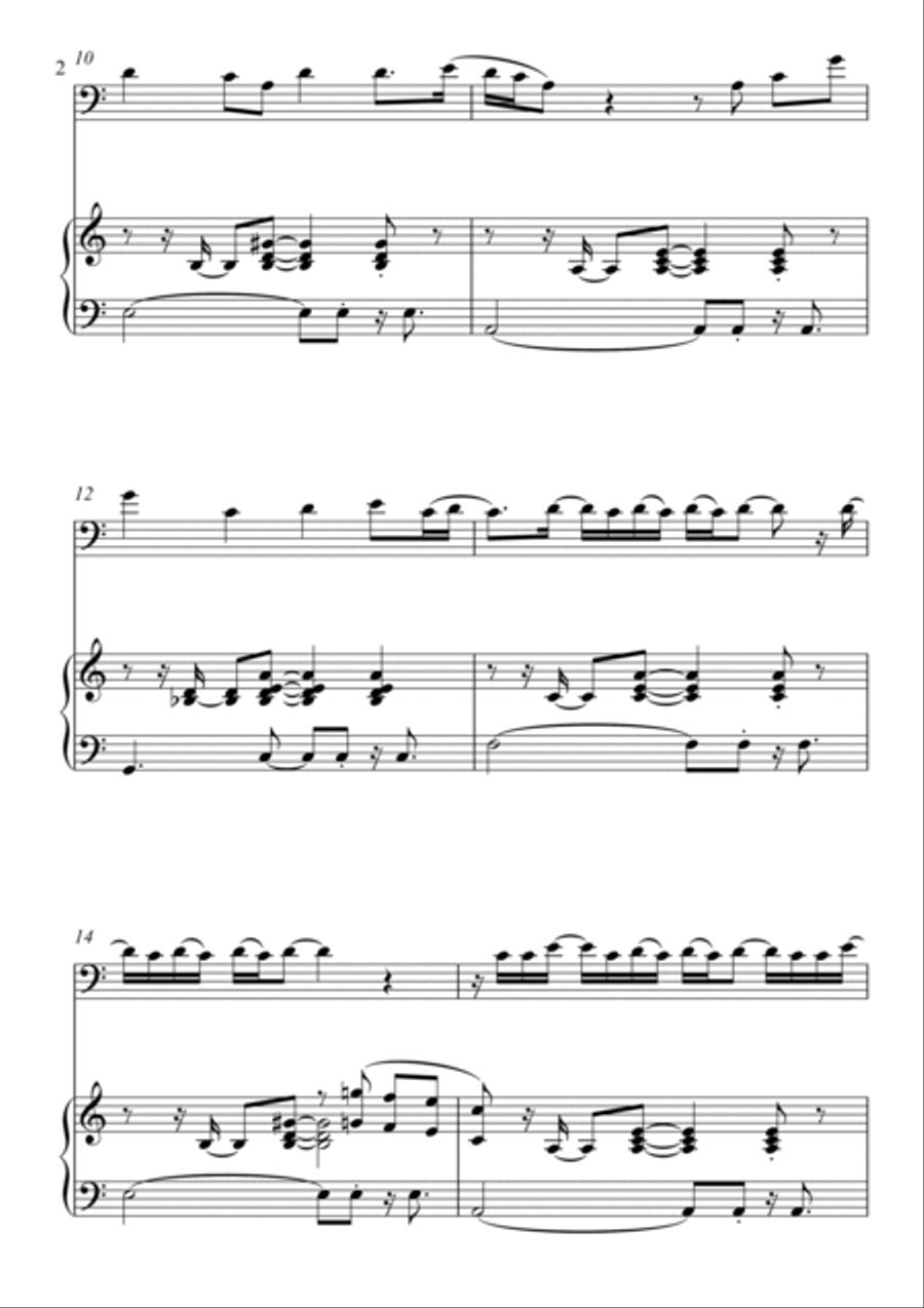 Seven Piano scores gallery preview page 2