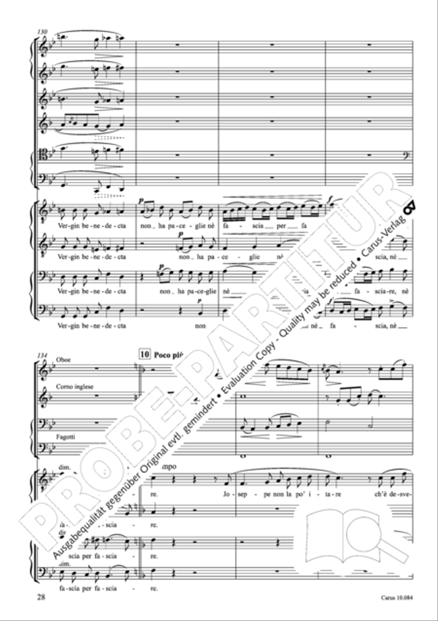 Lauda per la Nativita del Signore Divisi scores gallery preview page 29